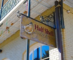 Half Shell-125 Lameuse St Biloxi 39503 Two blocks up from the Beau Rivage
